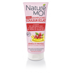 Натурален балсам за боядисана коса с грозде Couleur Eclat – Nature Moi